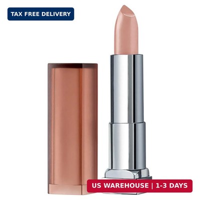Maybelline New York Color Sensational Inti-Matte Nudes Lipstick, Purely Nude, 0.