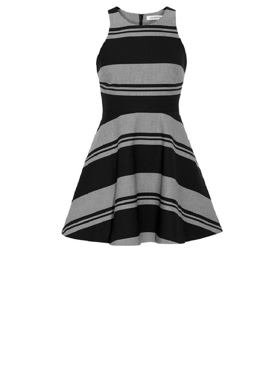 elizabeth and james fit and flare dress Elizabethand James Striped fit and flare Size 2