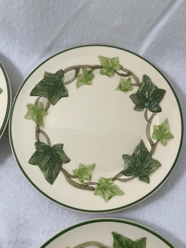 Franciscan Ivy Earthenware USA 6 3/8” Bread & Butter Plates Set Of 4 - Picture 2 of 13