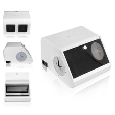 Dental Dust Collector Vacuum Extractor Box Dental Lab Dust Trimming Box with LED