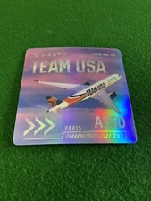 RARE Delta Air Lines Team USA Paris Olympic Edition 2024 A350 No. 63