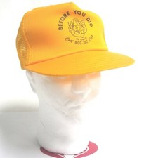 BEFORE YOU DIG in OHIO Call Trucker Snapback Hat 