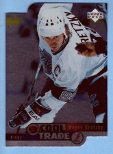 1995-96 NHL COOL TRADE RARE REDEMPTION - HALL OF FAMER WAYNE GRETZKY  #2