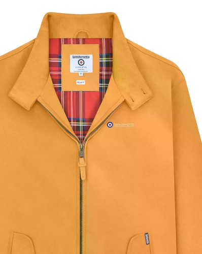 Lambretta Mens ShowerProof Classic Harrington MOD Scooter Jacket Coat - Picture 3 of 9