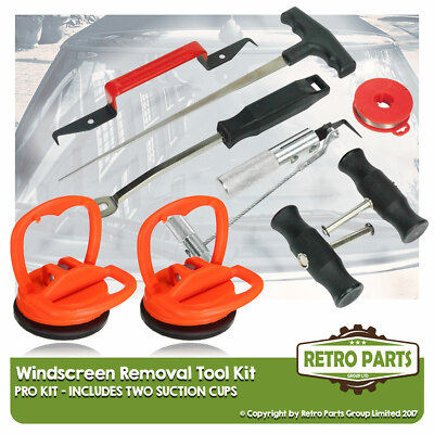 Windscreen Glass Removal Tool Kit for Toyota Verossa Suction Cups Shield