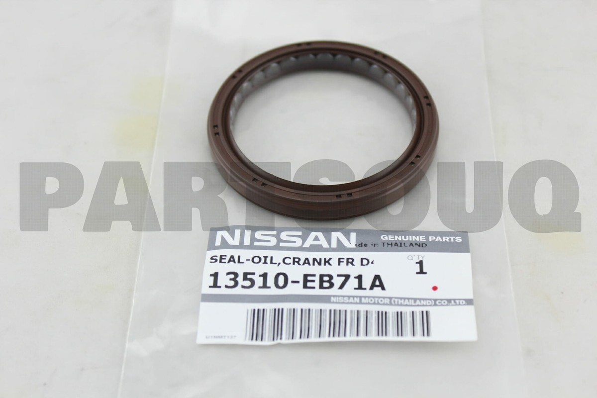 13510EB71A Genuine Nissan SEAL-OIL,CRANKSHAFT FRONT 13510