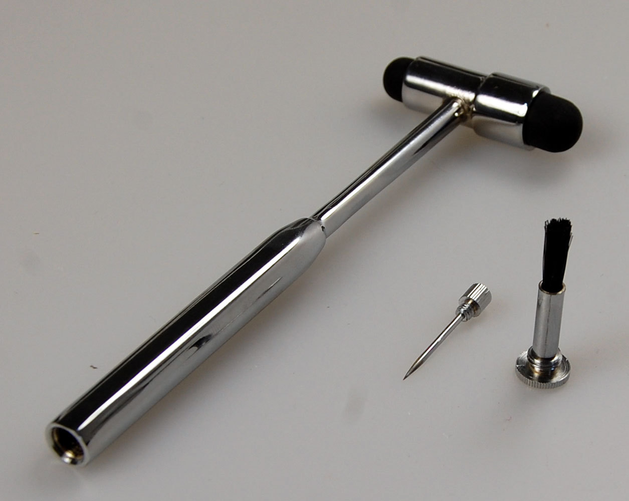 Buck Neurological Hammer 3 In 1 Brush Pin Babinski Diagnostic Tool Reflex Hammer
