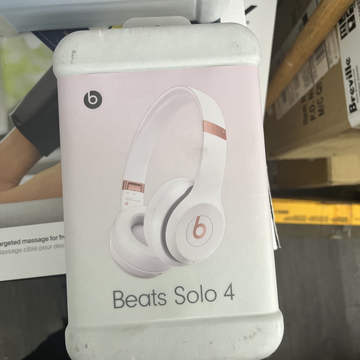 Beats Solo 4 True Wireless On-Ear Headphones - Cloud Pink | eBay Beats Solo 4 True Wireless On-Ear Headphones - Cloud Pink | eBay