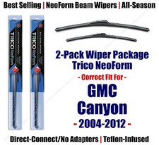 2pk Super-Premium NeoForm Wipers fit 2004-2012 GMC Canyon - 16220/190