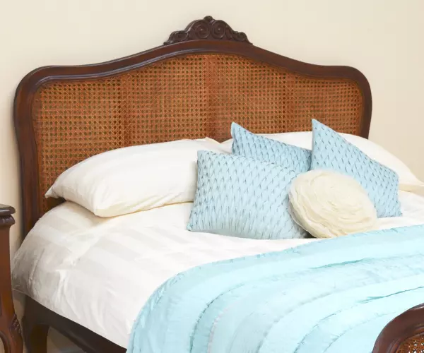 French cane cheap bedroom furniture