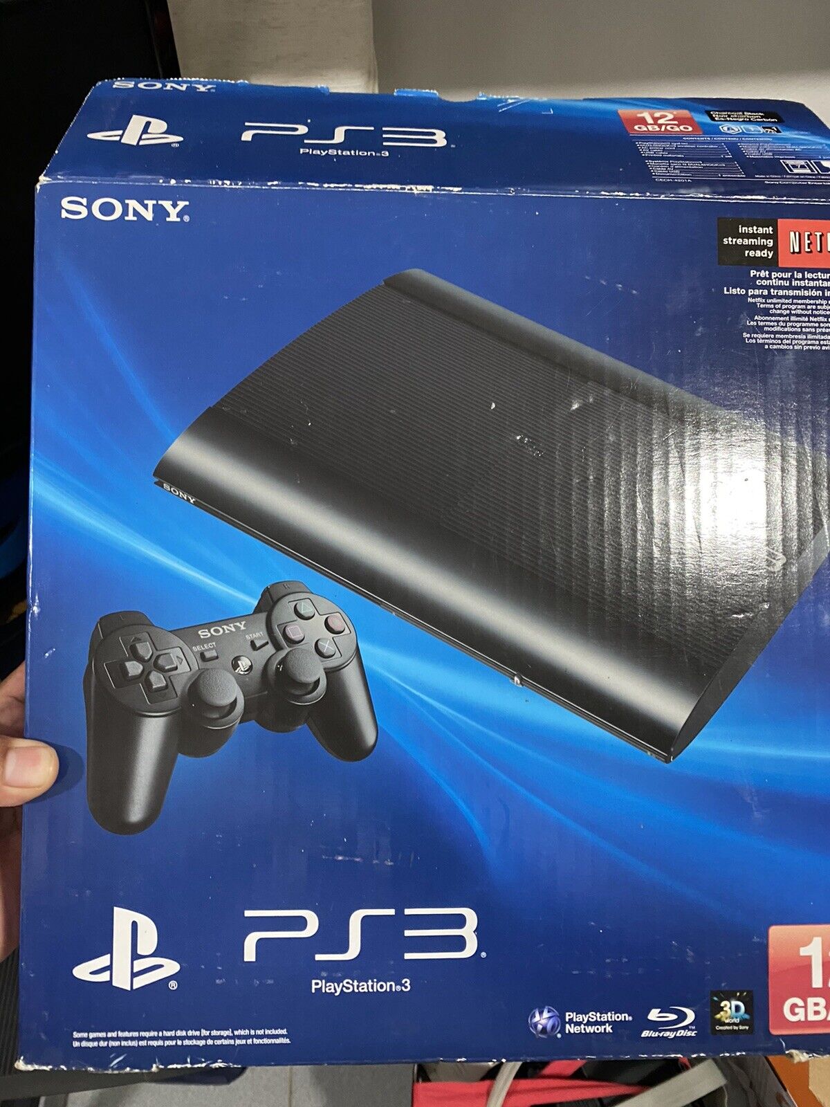 Open Box PS3 Super Slim 500gb Samsung SSD Controller 5 Gameso