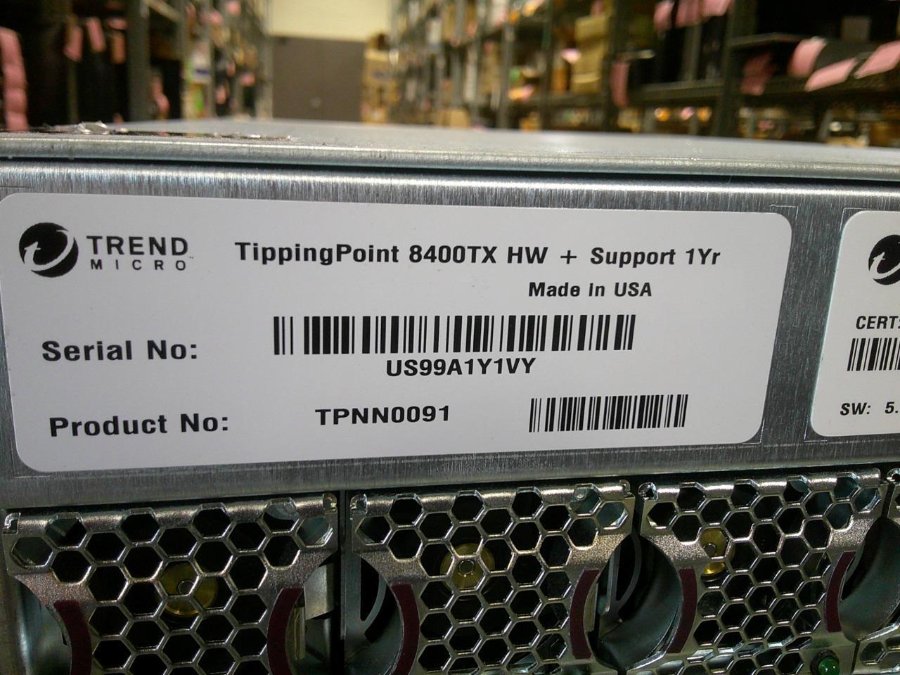 Trend Micro TippingPoint Threat Protection System 8400TX EBay trend-micro-tippingpoint-threat-protection-system-8400tx-ebay