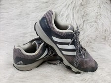 Adidas Duramo 7 Running Sneakers Womens Size 7 Gray White Low Top BB2639