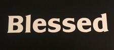 Christian Blessed Sticker - Jesus Salvation Believer God Surf