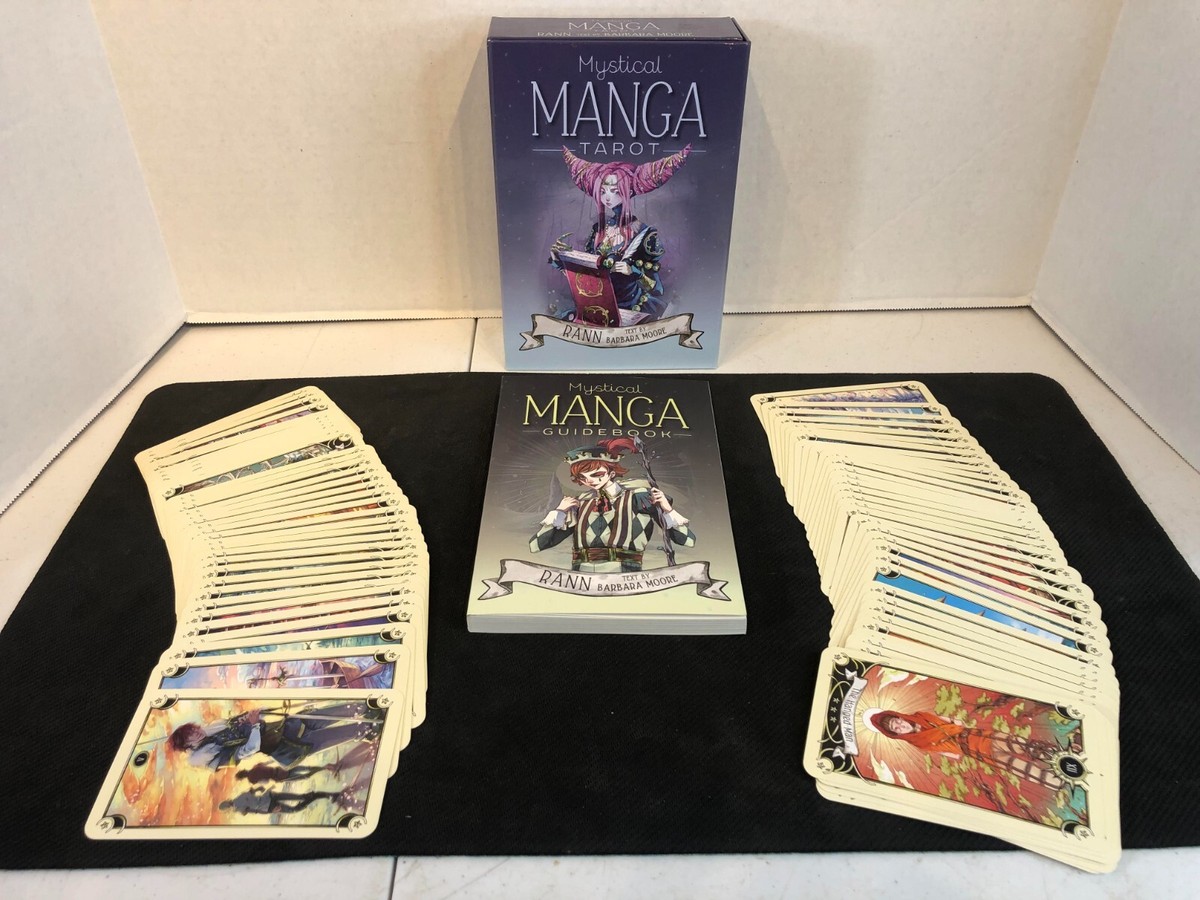 Mystical Manga Tarot 78 Card Deck & 216 Page Book | eBay