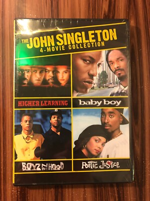 John Singleton 4-Movie Collection DVD Poetic Justice Boyz N Hood Higher Learning