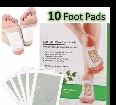 Premium Detox Foot Pads Patch Herbal Cleansing 10 pcs FREE SHIPPING
