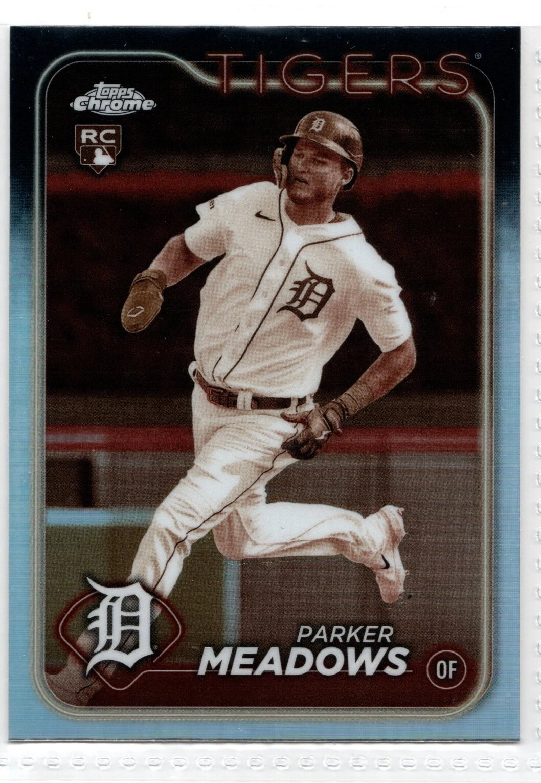 2024 Topps Chrome Sepia Refractors #271 Parker Meadows