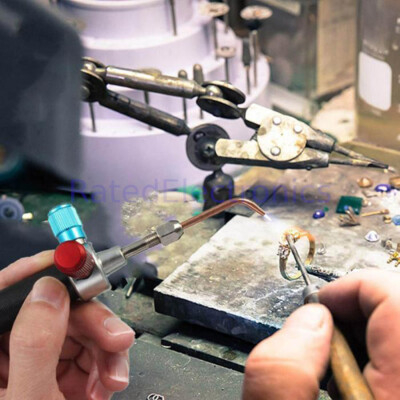 #ad 5 Tips Micro Mini Gas Torch Welding Machine Jeweler Jewelry Soldering Cutting US $18.47