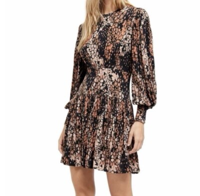 knee length dresses for ladies Free People Midnight Magic Mini Dress Red Dahlia / S