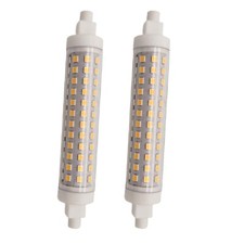 2X LED R7S Bulbs 12 Watt Halogen Bulbs R7S T3 118mm 150W J Type 4.65 inch