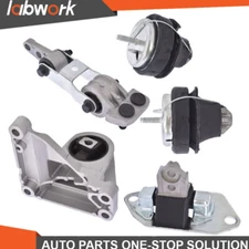 Labwork 5x Engine Mount Torque Rod Stabilizer Kit For 2001-2003 Volvo S60 V70