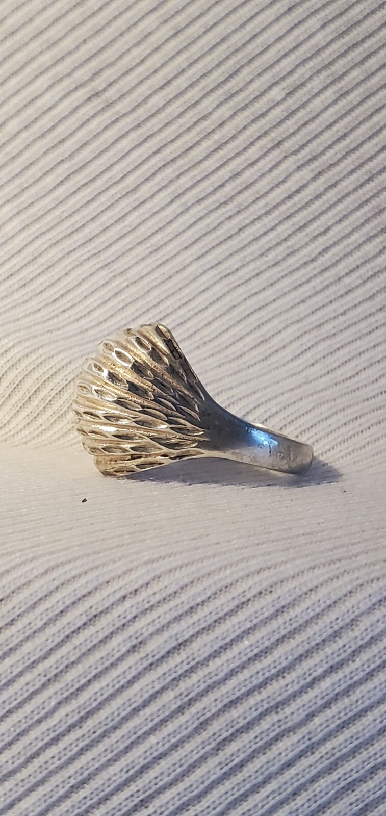 Sterling Silver Dome Type Ring - image 3