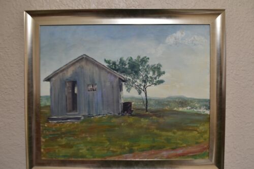 1940's Arkansas  Landscape By Elizbeth Carruthers Davis - Afbeelding 1 van 3