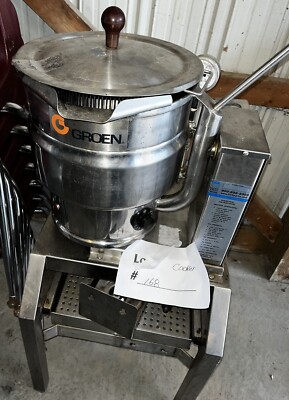 10 Qt Groen Model TDB/6-10 Countertop Steam Jacketed Tilting Kettle
