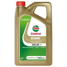 Castrol EDGE 0W-20 0w20 C5 Fully Synthetic Car Engine Oil - 5 Litre 5L