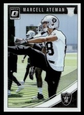 2018 Donruss Optic #145 Marcell Ateman Rookie Oakland Raiders