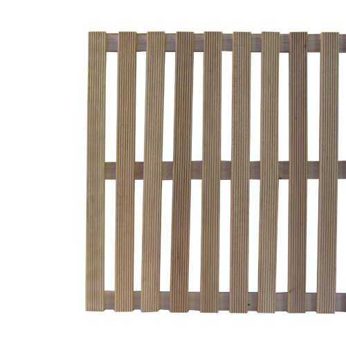 Pedana Per Giardino In Legno Zigrinata Cm 50x50 – Pino Impregnato DFL