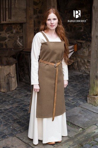 Medioevo Vestito con Spalline Soprabito Vichingo Lana - Autunno Di  Burgschneider | eBay