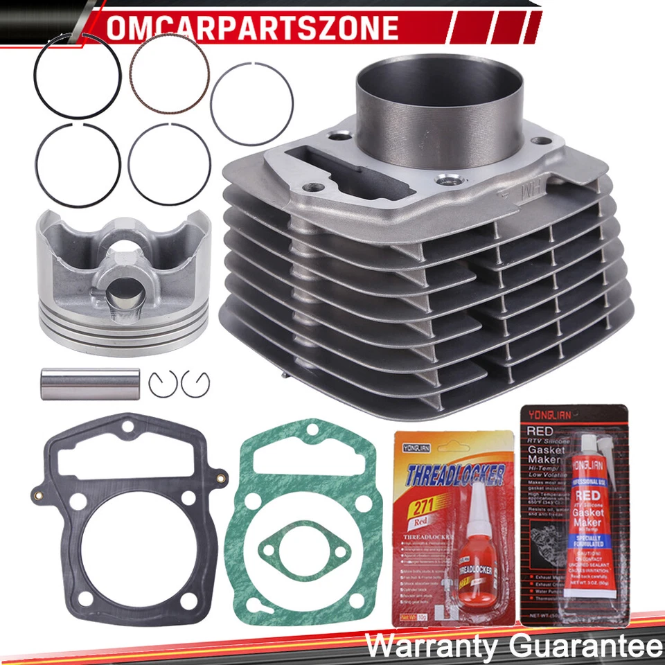 Kit de extremo superior de junta de pistón de cilindro Big Bore 67 mm para Honda CRF230F 2003-2019 ATV Foto 2 de 4
