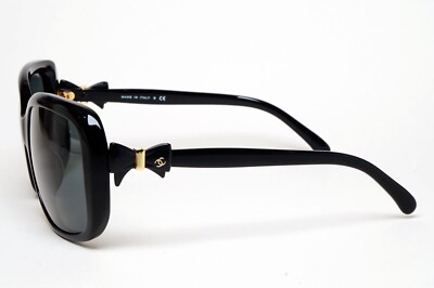 Chanel Sunglasses 2011 Bows Vintage Black Square 5171-A c.888/3F