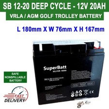 SB12-20 12V 20Ah (replaces 17Ah 18Ah 20Ah) BOOSTER PACK Rechargeable Battery