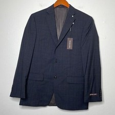 MICHAEL KORS Men's Classic-Fit Wool-Blend Stretch Suit Separate Jacket Size 38R