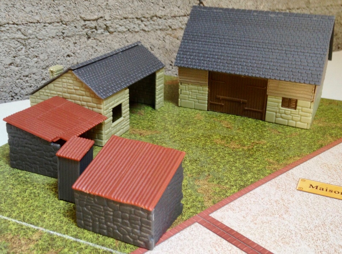 Maquette MKD HO, Immeuble/fabrique De Meubles, Montée, Décor Maison, Occasion