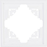 Kopp Malta – Abdeckrahmen 1-Fach, Farbe: Arktisweiß