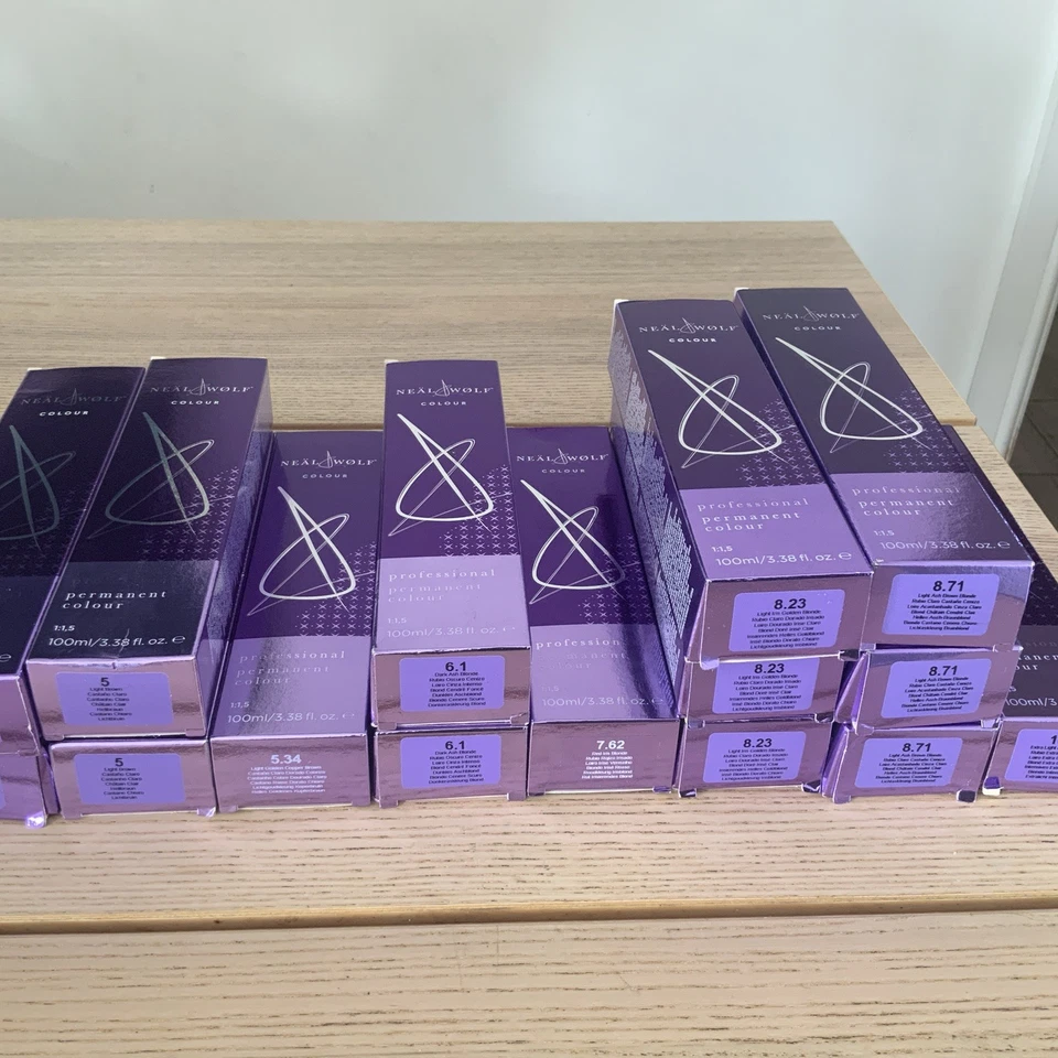 Neal and Wolf Permanent Hair Colour 100ml - Choose Your Shade