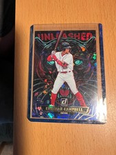 2025 Panini Donruss Unleashed Blue Ice #10/35 Kristian Campbell