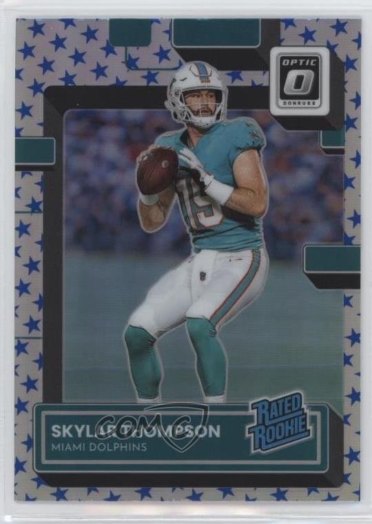 2022 Panini Donruss Optic Rated Stars Prizm Skylar Thompson #276 Rookie RC 0c6