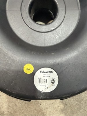 Subwoofer Dynaudio Lautsprecher Soundsystem VW Golf 7 5G0035591