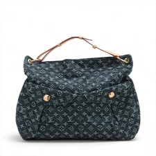 Louis Vuitton Monogram denim Daily GM M40493 Navy Blue