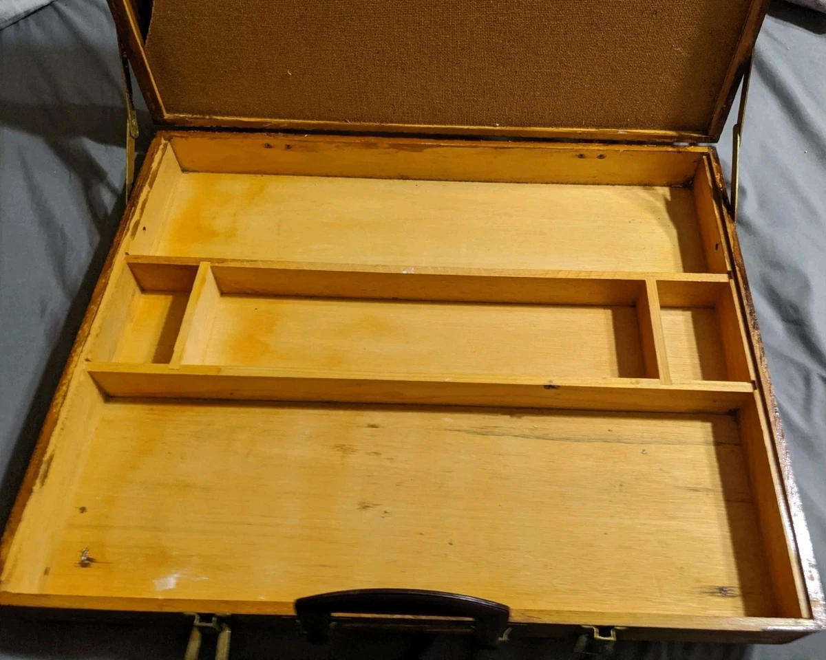 25+ Vintage Wood Artist Box In Antique Wooden Boxes for sale