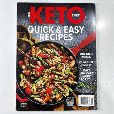 Keto Diet Magazine Quick and Easy Recipes One Dish 20 Minute Low Carb Meals