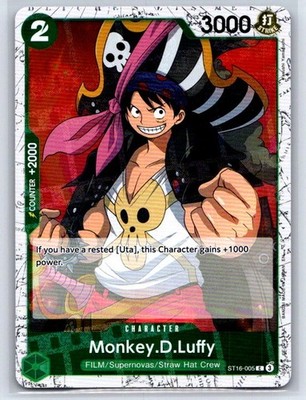 Monkey.D.Luffy - (Pirate Foil) C Premium Booster -The Best- Vol. 2 ST16-005 LP