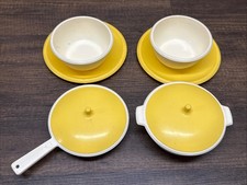 Little Tikes Dishes Kitchen Set Pot/pan, Cups Plates 1984 Vintage 8 pc