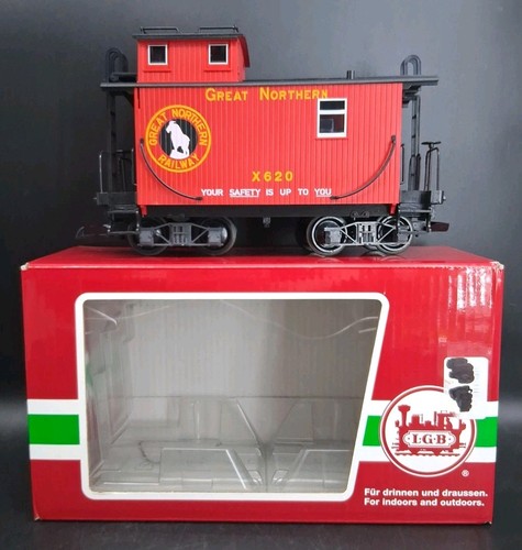 LGB 46653 Great Northern Railway Caboose X620 calibre G  | Zustand: Used