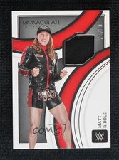 2022 Panini Immaculate WWE Superstar Swatches 75/99 Matt Riddle #SS-RDL 07o4